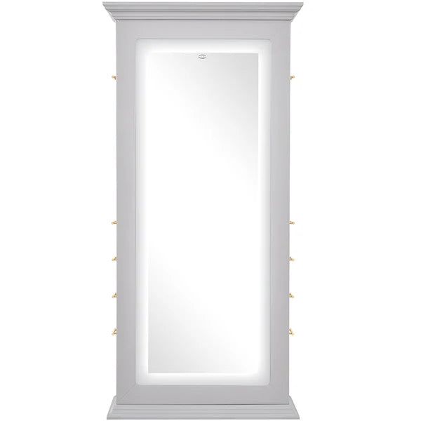 Adonis Double LED Lighted Salon Station