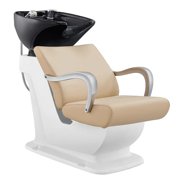 Beckman Salon Shampoo Unit with Adjustable Seat