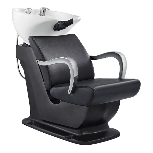 Beckman Salon Shampoo Unit with Adjustable Seat