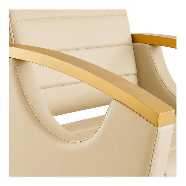 Bello Modern Gold Salon Chair