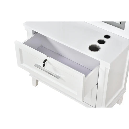 Fairview LED Lighted Salon Styling Station