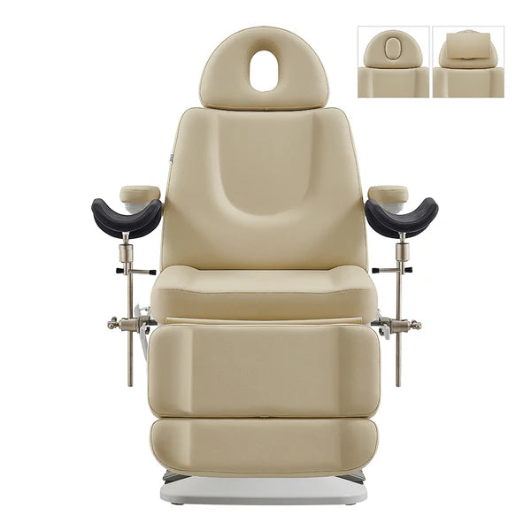 Geneva 4-Motors Exam Table with Stirrups - OB GYN Gynecology