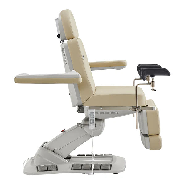 Geneva 4-Motors Exam Table with Stirrups - OB GYN Gynecology
