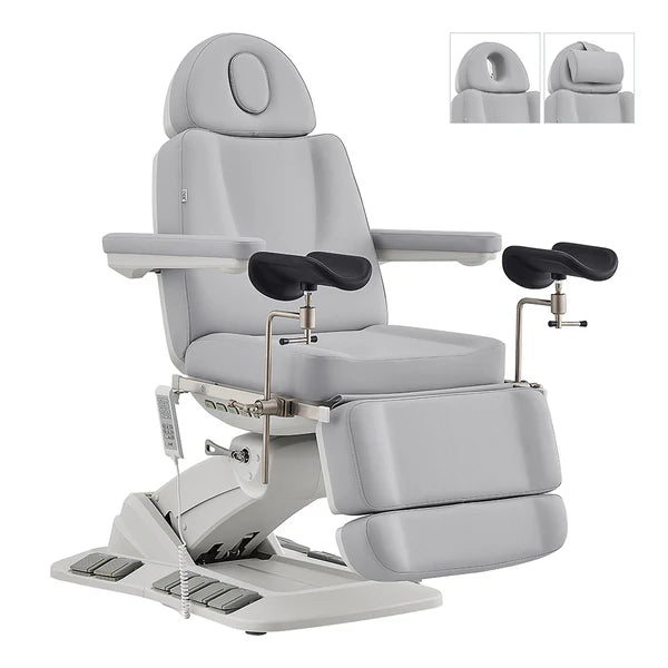 Geneva 4-Motors Exam Table with Stirrups - OB GYN Gynecology