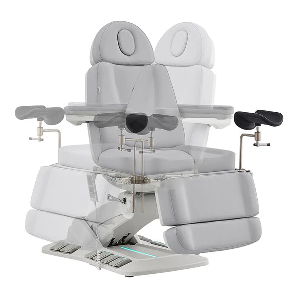 Geneva 4-Motors Exam Table with Stirrups - OB GYN Gynecology