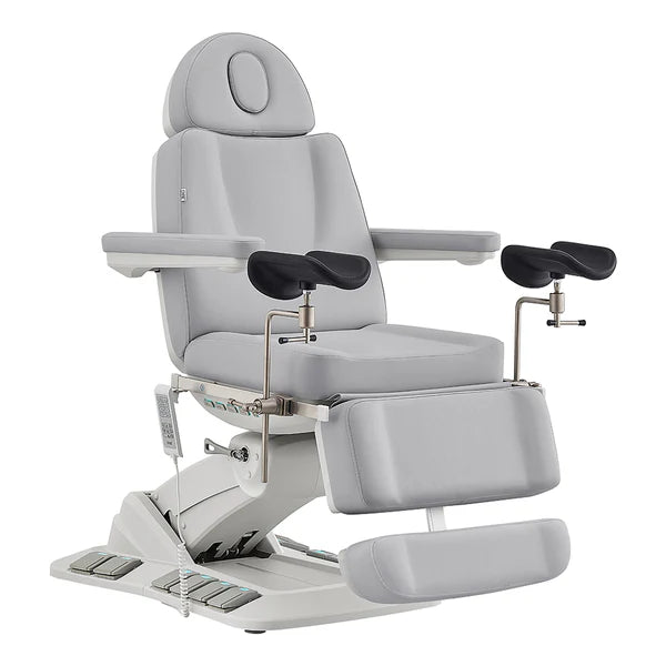 Geneva 4-Motors Exam Table with Stirrups - OB GYN Gynecology