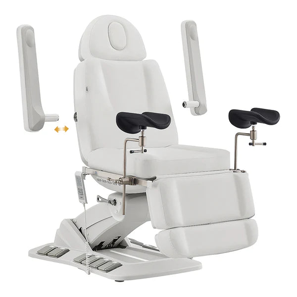 Geneva 4-Motors Exam Table with Stirrups - OB GYN Gynecology