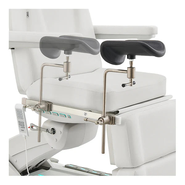 Geneva 4-Motors Exam Table with Stirrups - OB GYN Gynecology