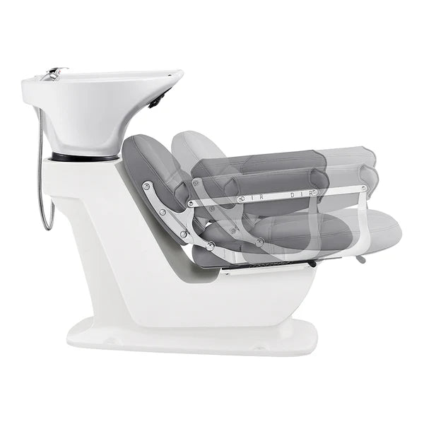 Mochilagon Salon Shampoo Chair with Adjustable Seat