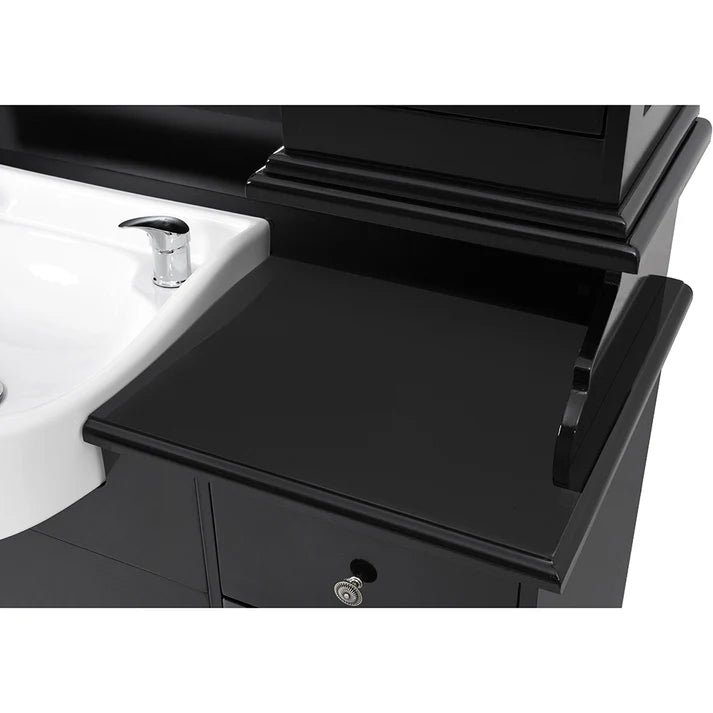 Mohegan LED Barber Front Wash Station