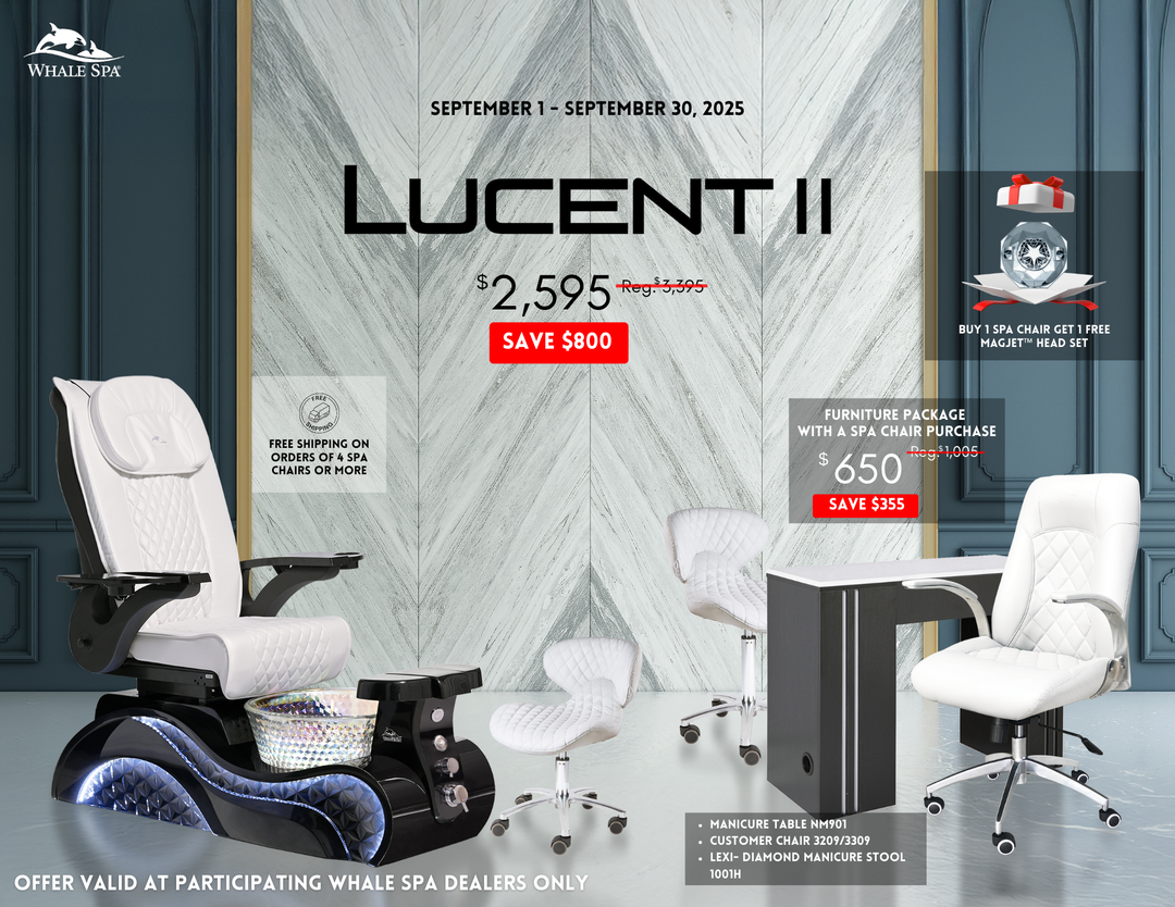 Lucent II Pedicure Chair Package Deal