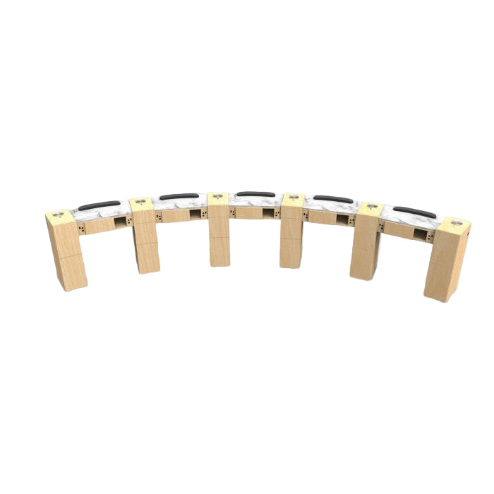 Classic Eclipse Triple Nail Table